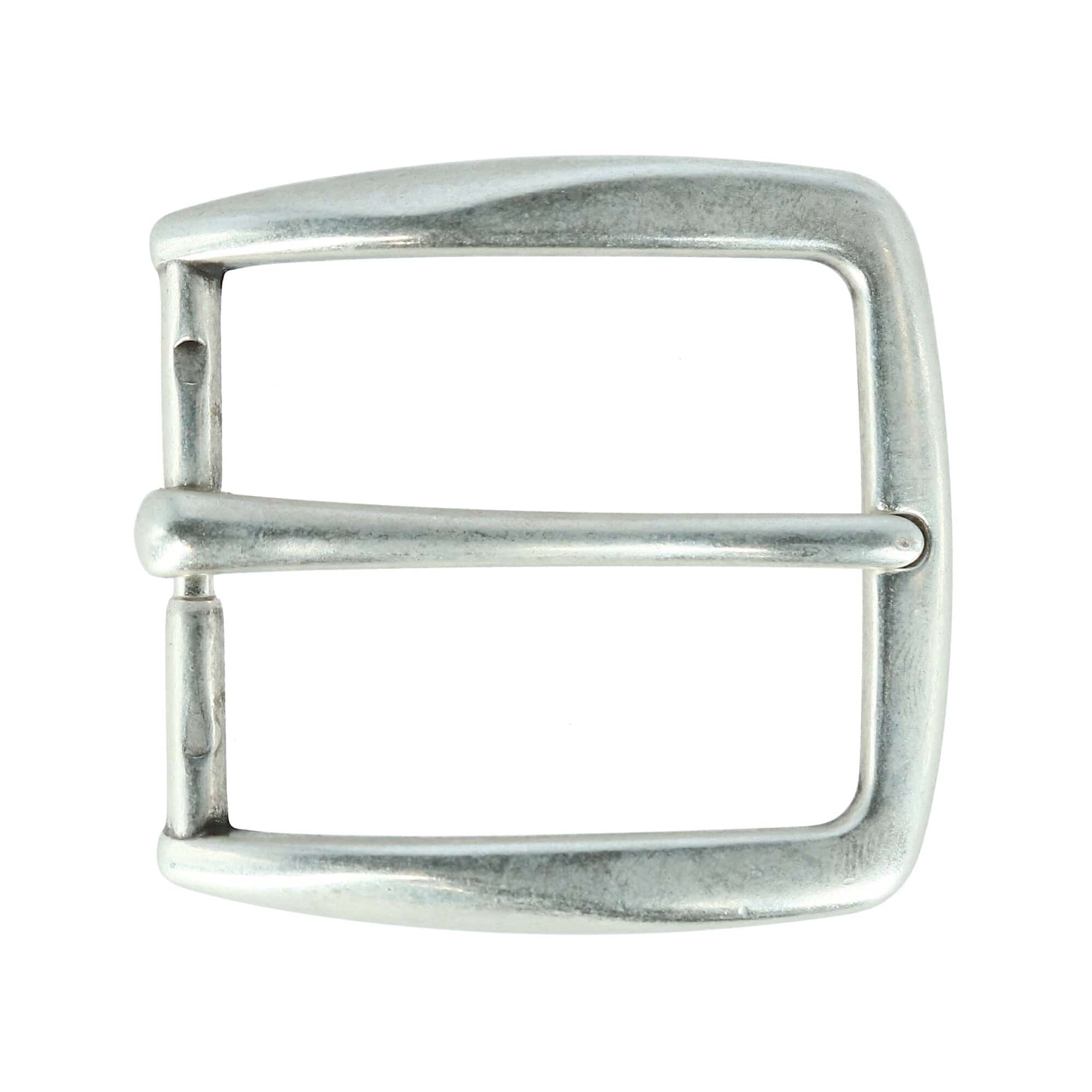 Replacement 40mm Stainless Steel Square Single Prong Belt Buckle Durable