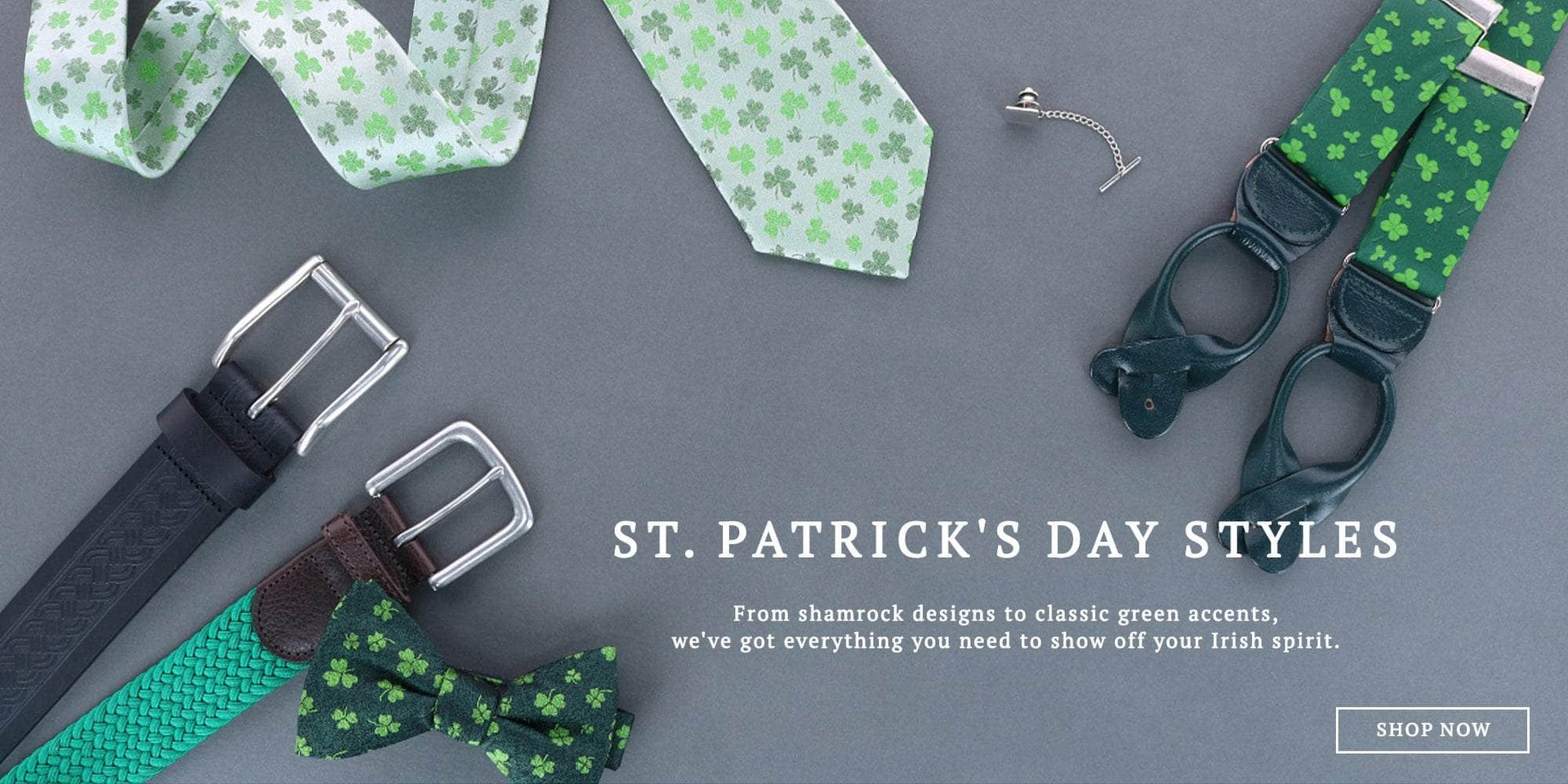 St. Patrick's Day Styles. from shamrock designs to classic green accents we've got everything you need to show off your Irish spirit. Shop now!