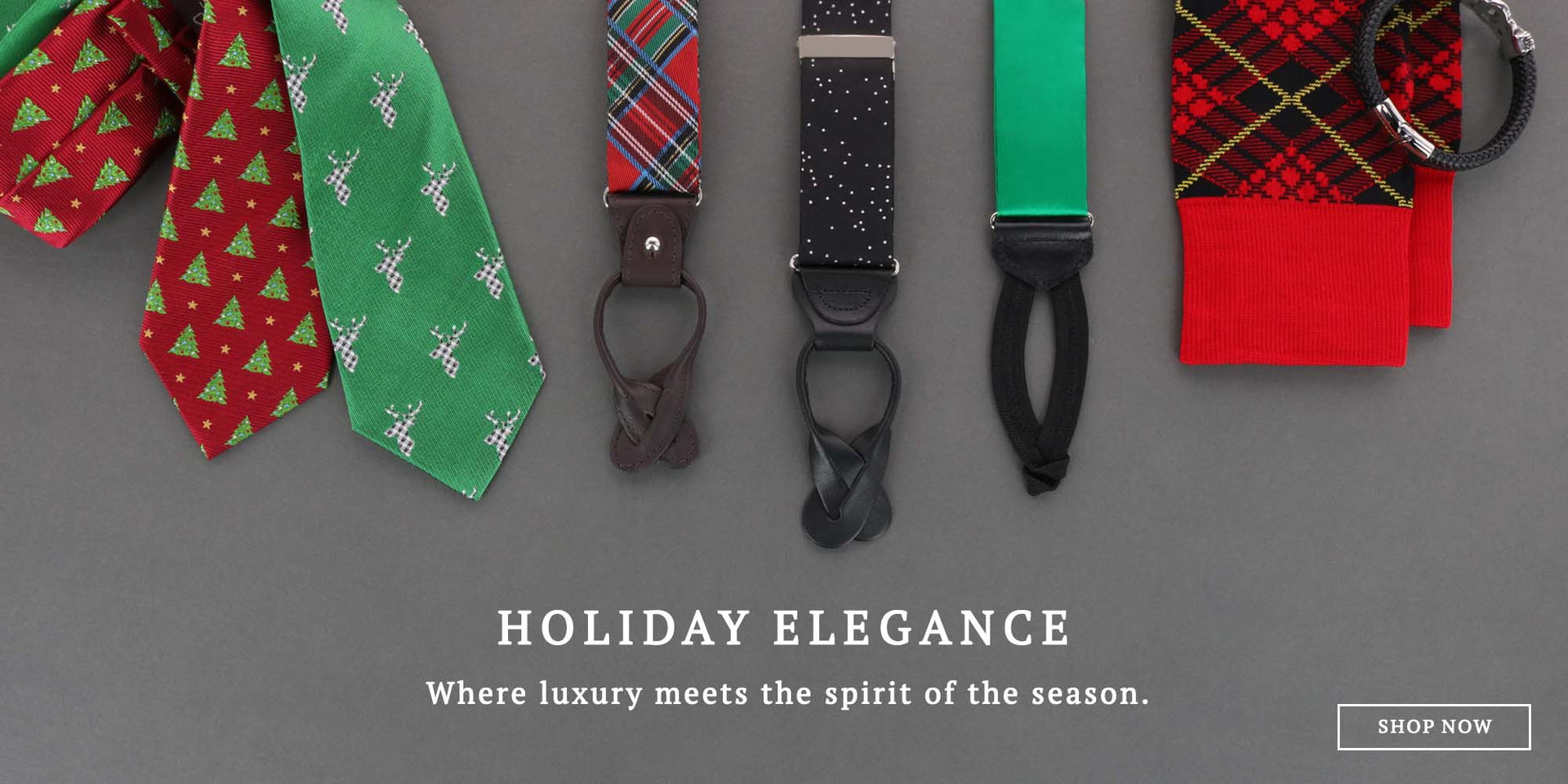 Holiday Elegance: Where luxury meets the spirit of the season.