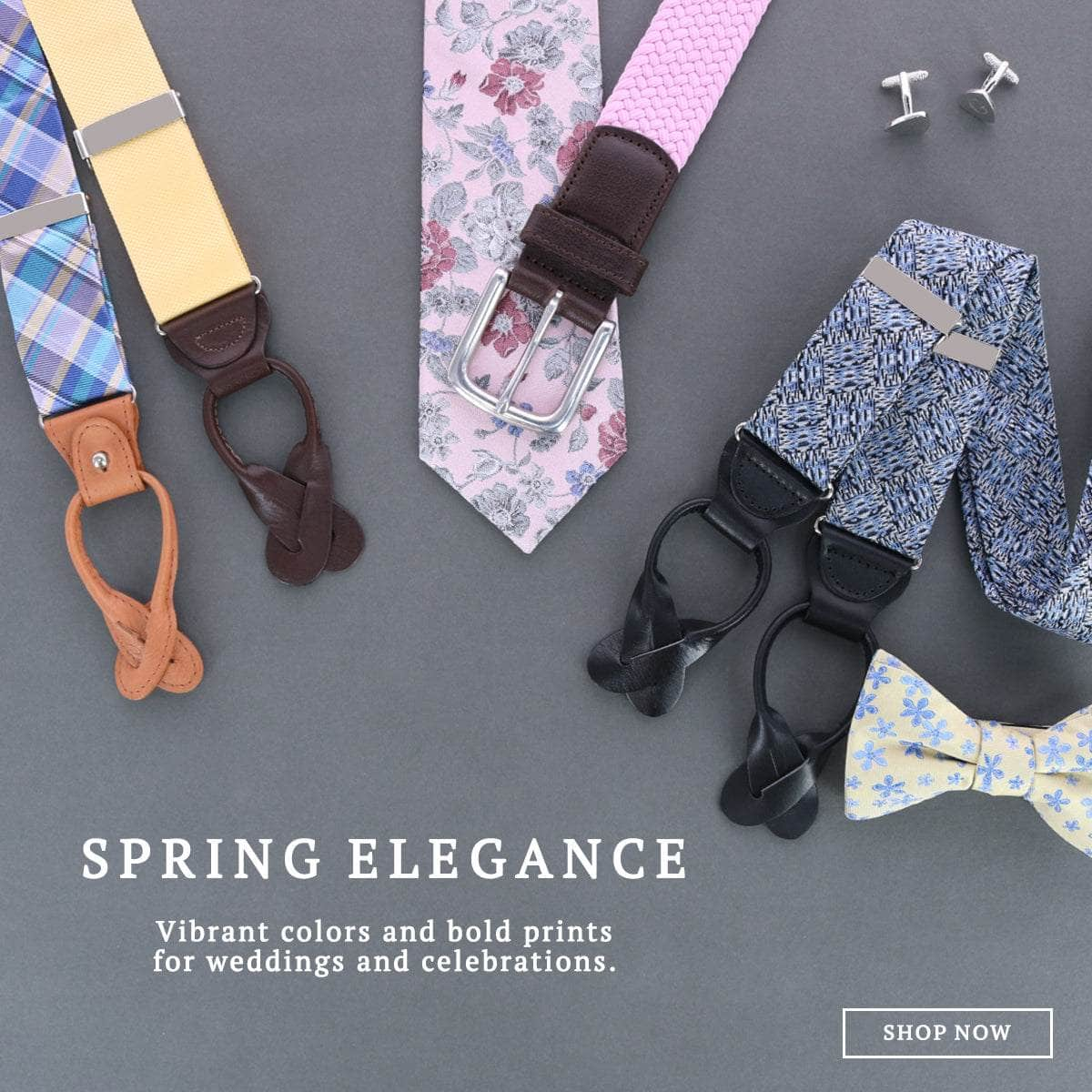 Spring Elegance: Vibrant colors and bold prints for weddings and celebrations. Shop no!