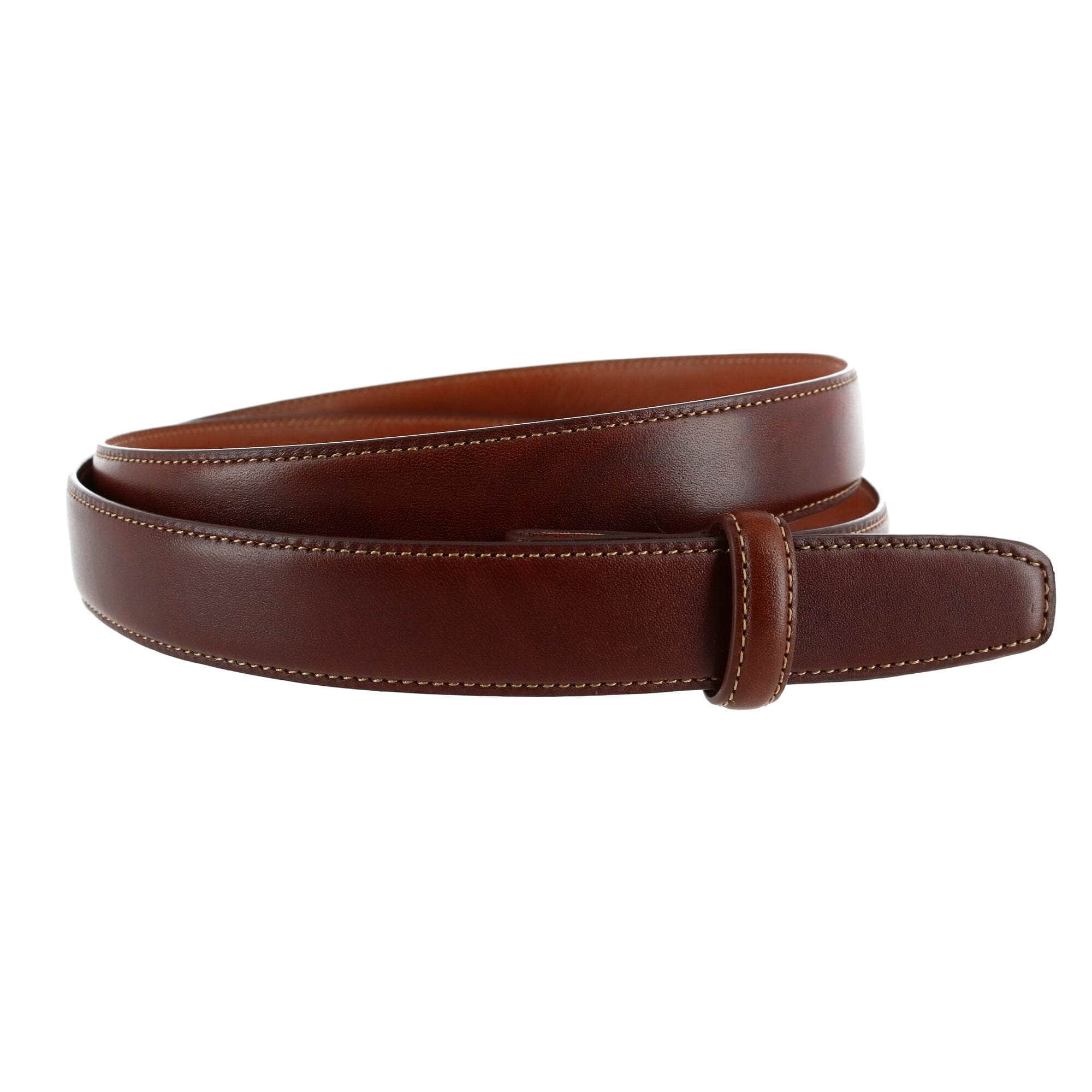 Cortina Leather 25mm Compression Belt Strap by Trafalgar Men's Accessories