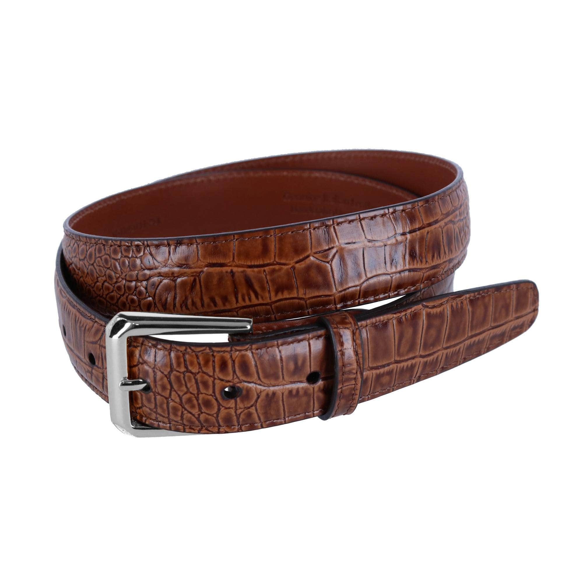 30mm Lucca Leather Buckle Belt