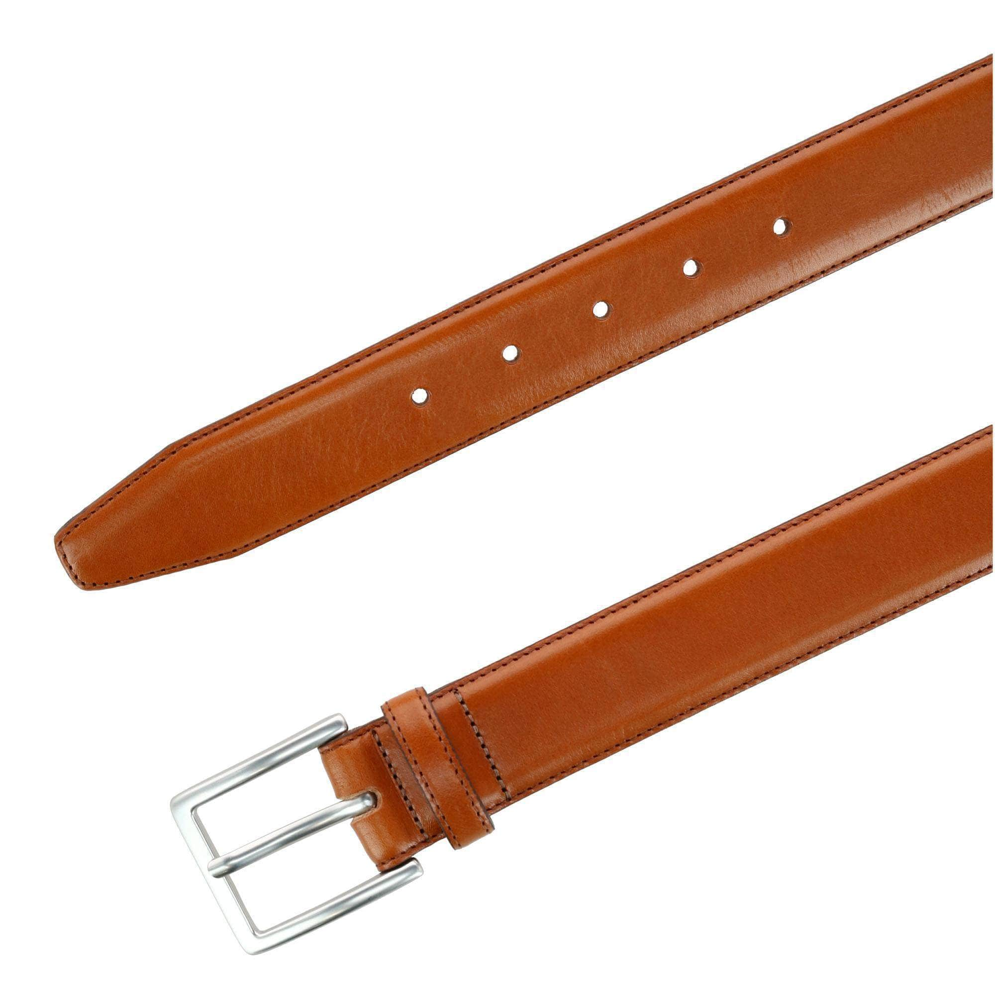 Orion Smooth Calfskin 35mm Dress Belt by Trafalgar Men's Accessories