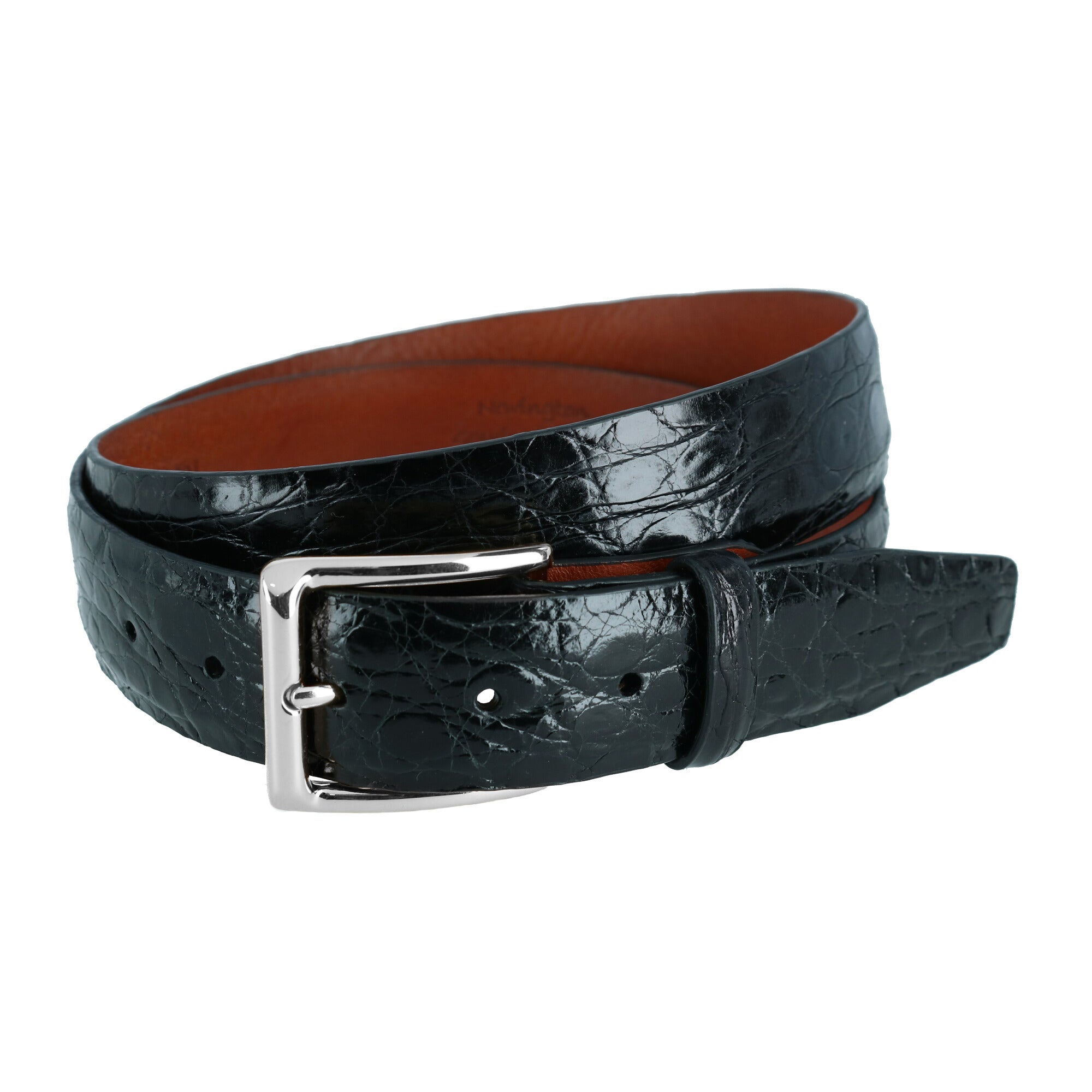 Crocodile belt mens sale