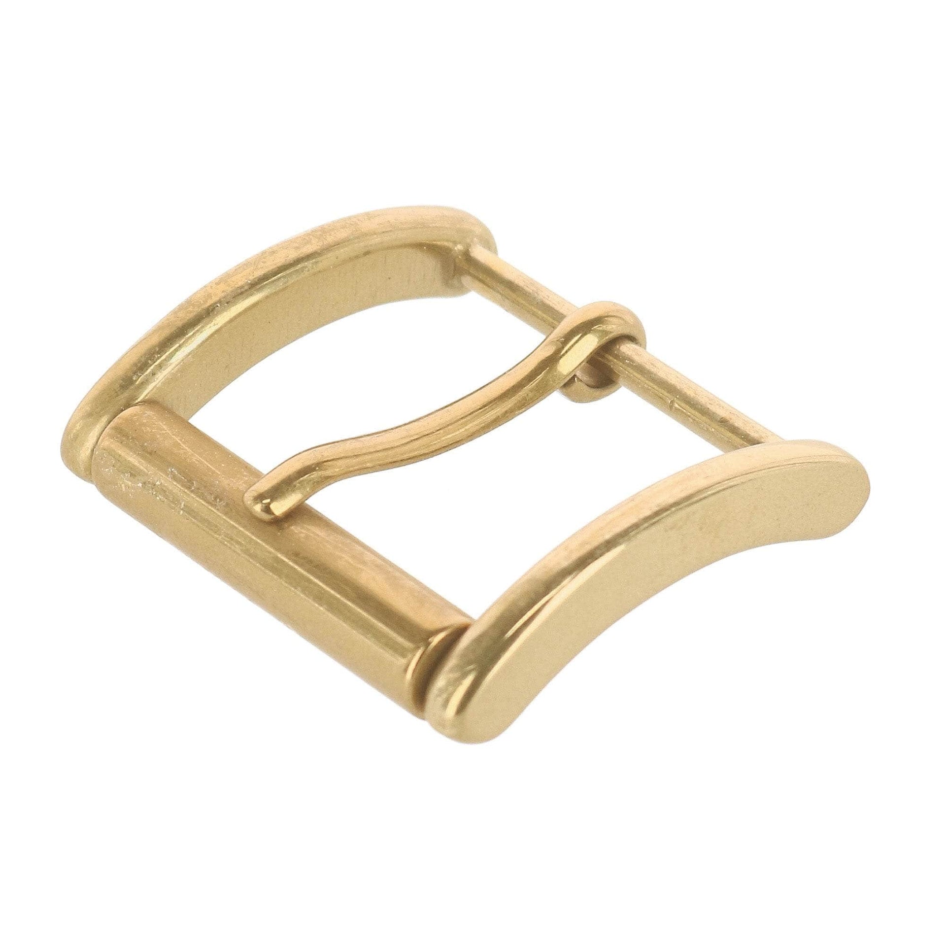 35mm Solid Brass Roller Harness Belt Buckle by Trafalgar Men's