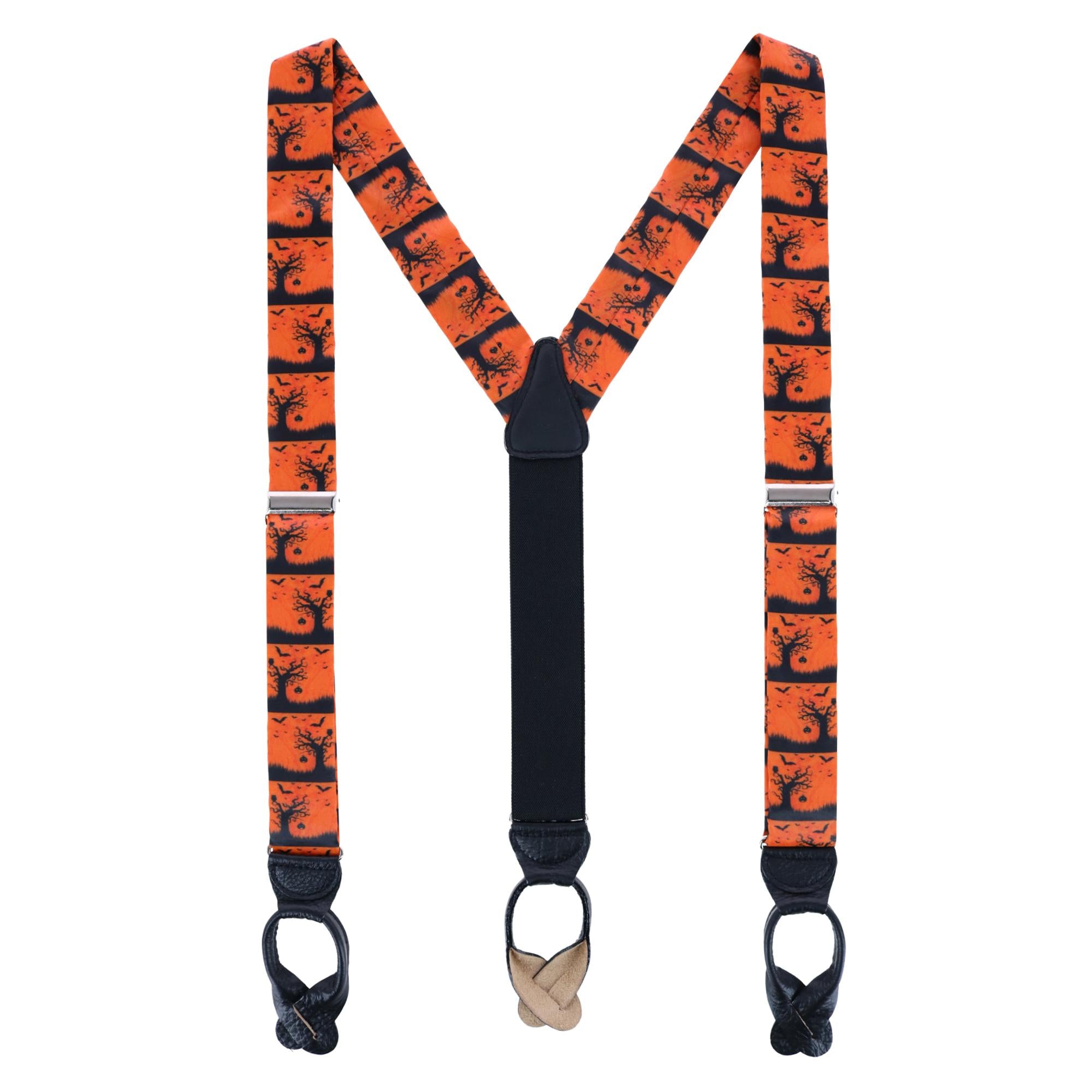 TRAFALGAR SILK sale SPIDER WEB BRACES / SUSPENDERS Halloween