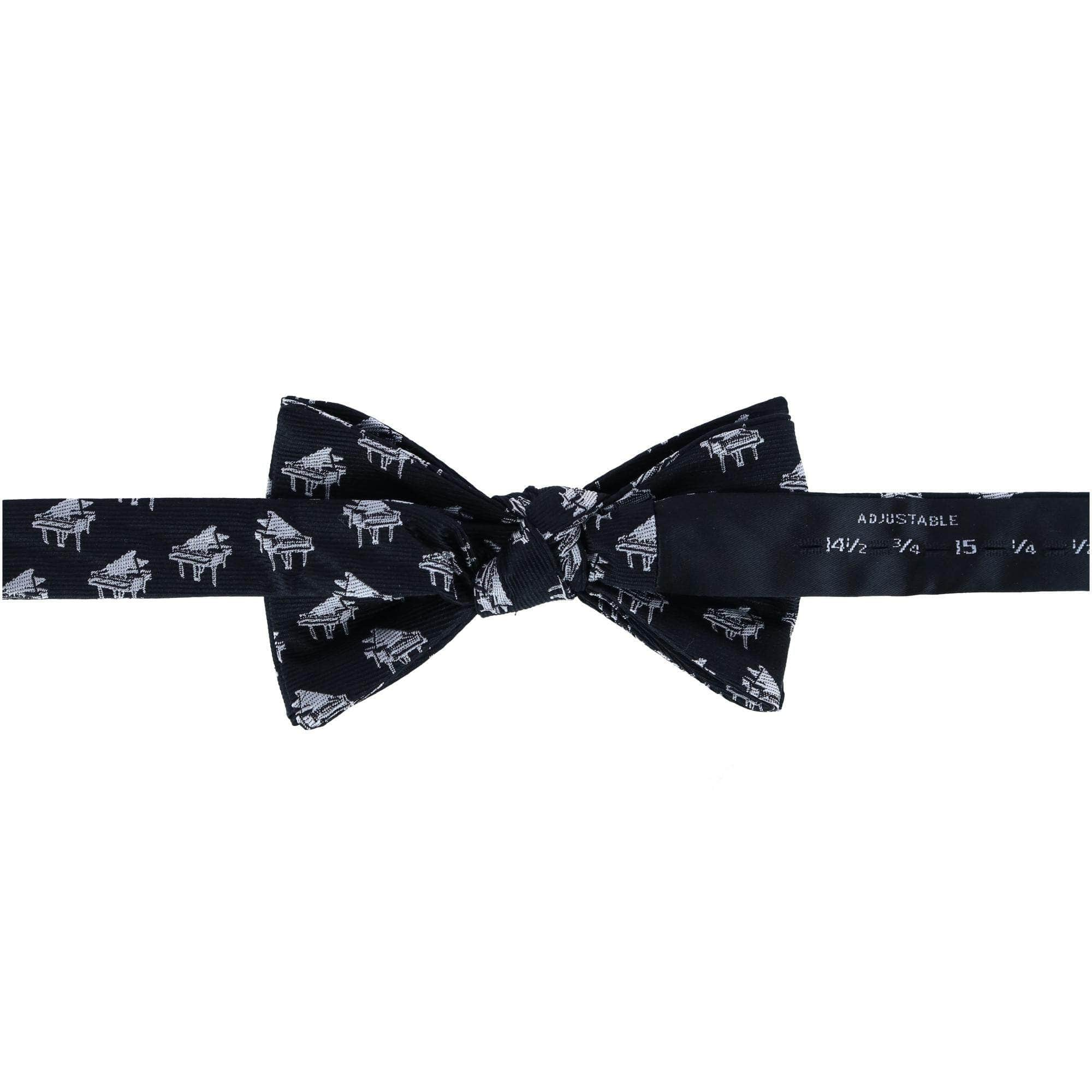 The Chopin Classical Piano Silk Bow Tie