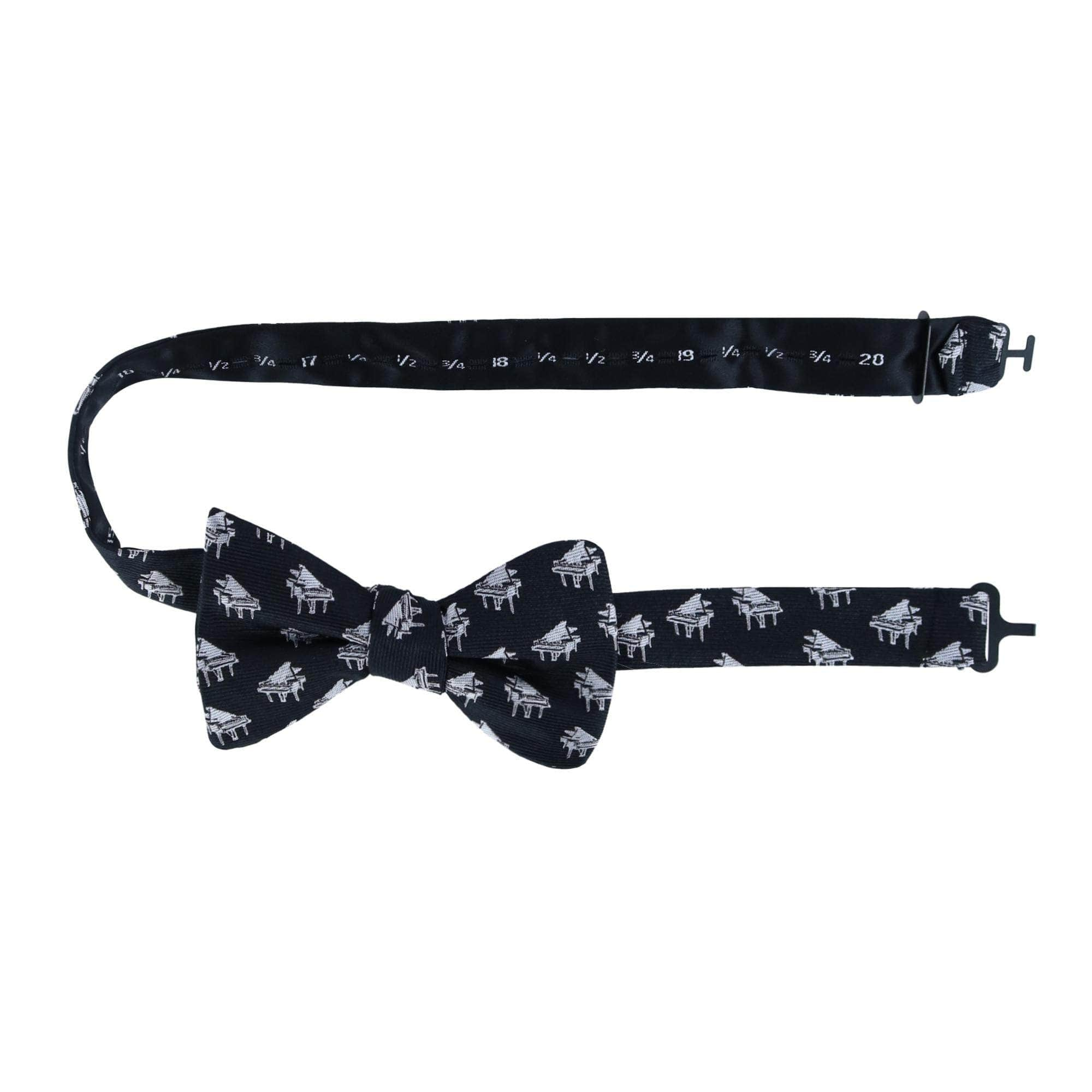 The Chopin Classical Piano Silk Bow Tie