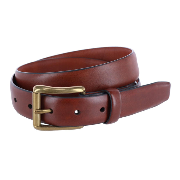 Cortina Leather 25mm Compression Belt Strap by Trafalgar Men's Accessories